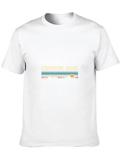 Capitol Reef Retro Graphic T-Shirt
