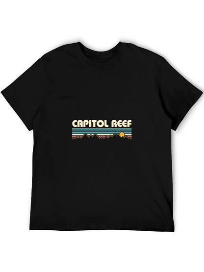 Capitol Reef Retro Graphic T-Shirt