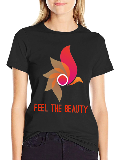 Feel The Beauty Graphic Print T-Shirt