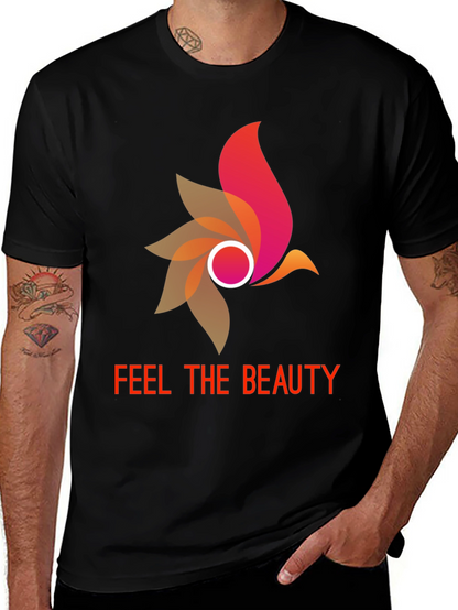 Feel The Beauty Graphic Print T-Shirt