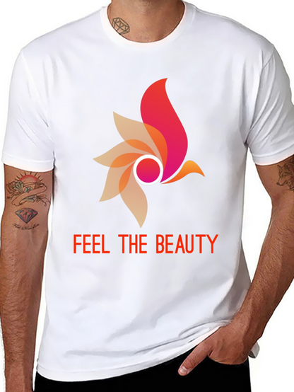 Feel The Beauty Graphic Print T-Shirt
