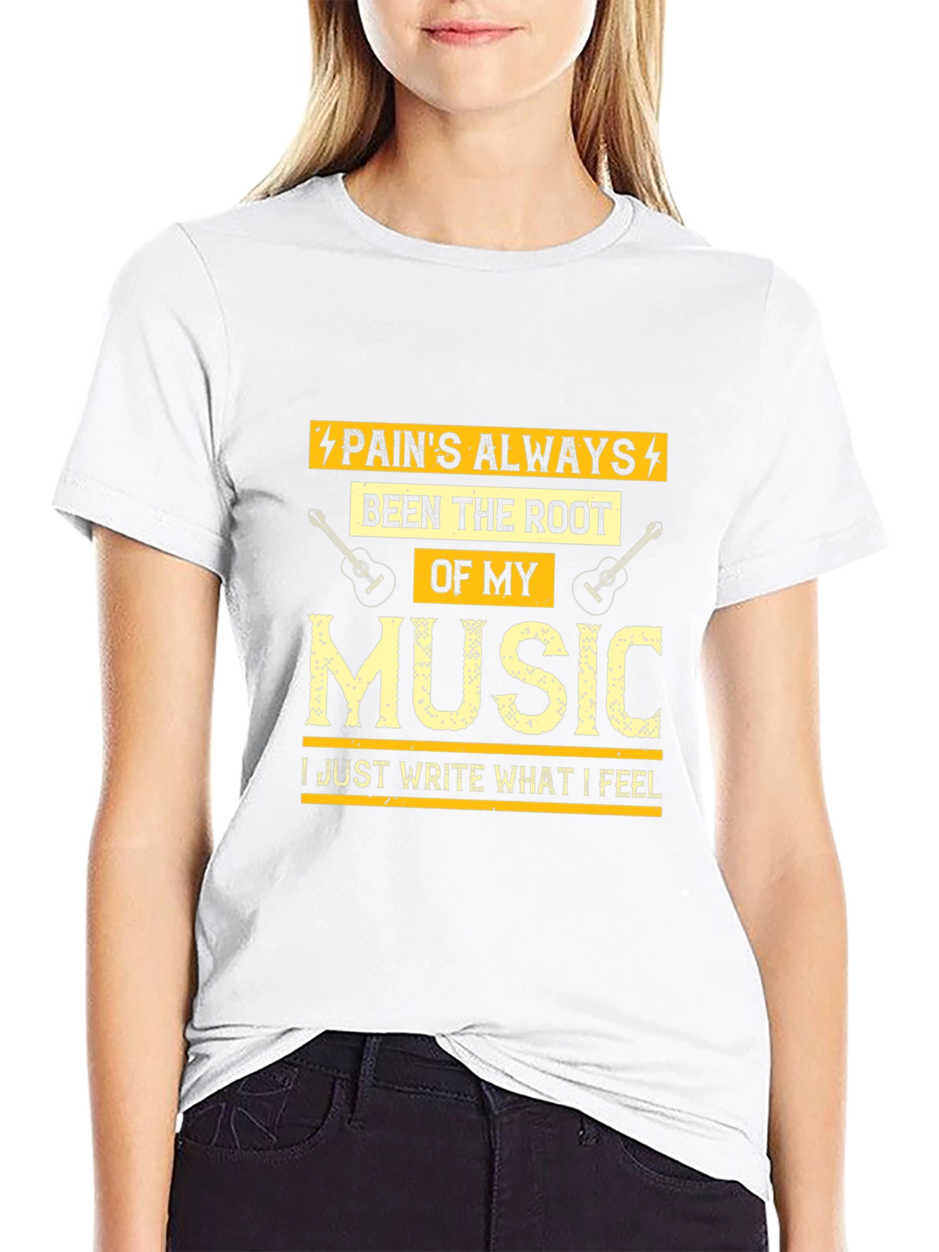 Pains Always Music Graphic Tee