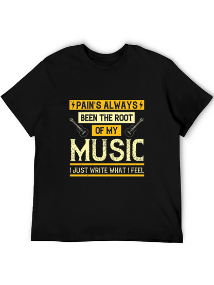 Pains Always Music Graphic Tee