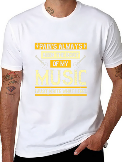 Pains Always Music Graphic Tee