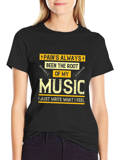 Pains Always Music Graphic Tee