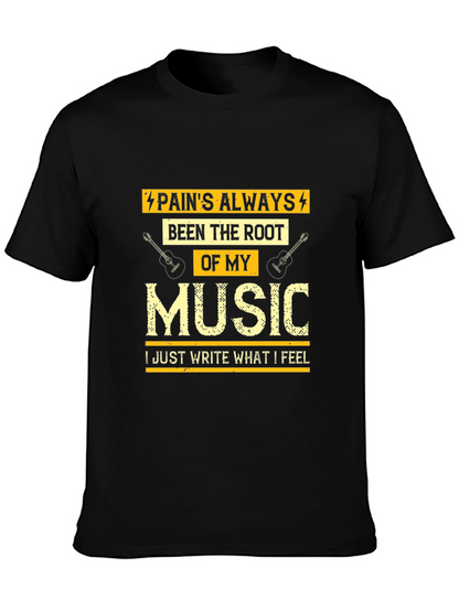 Pains Always Music Graphic Tee