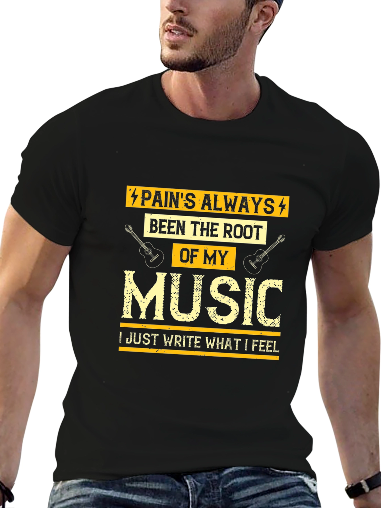 Pains Always Music Graphic Tee