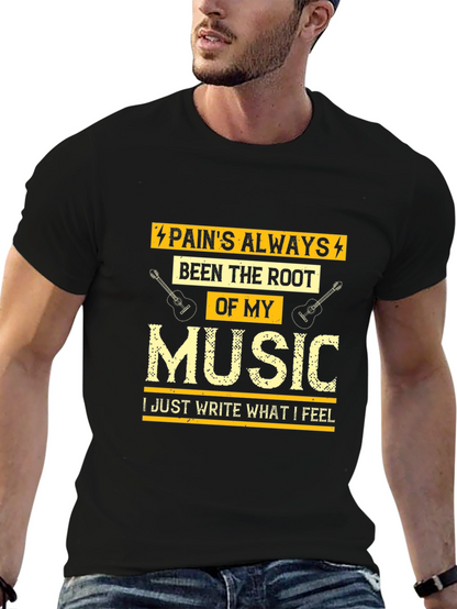 Pains Always Music Graphic Tee