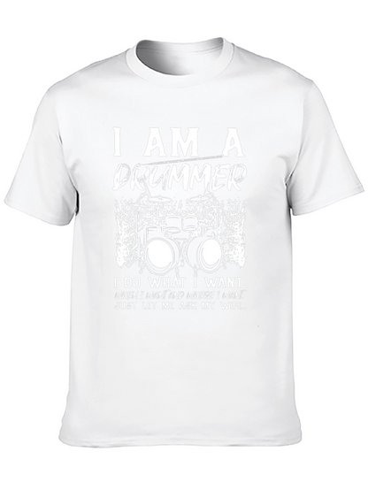 I Am A Drummer Graphic T-Shirt