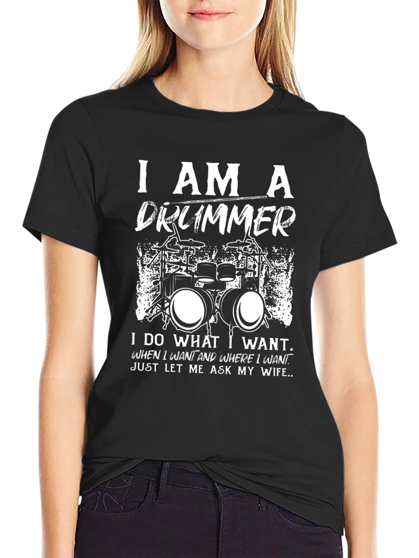 I Am A Drummer Graphic T-Shirt