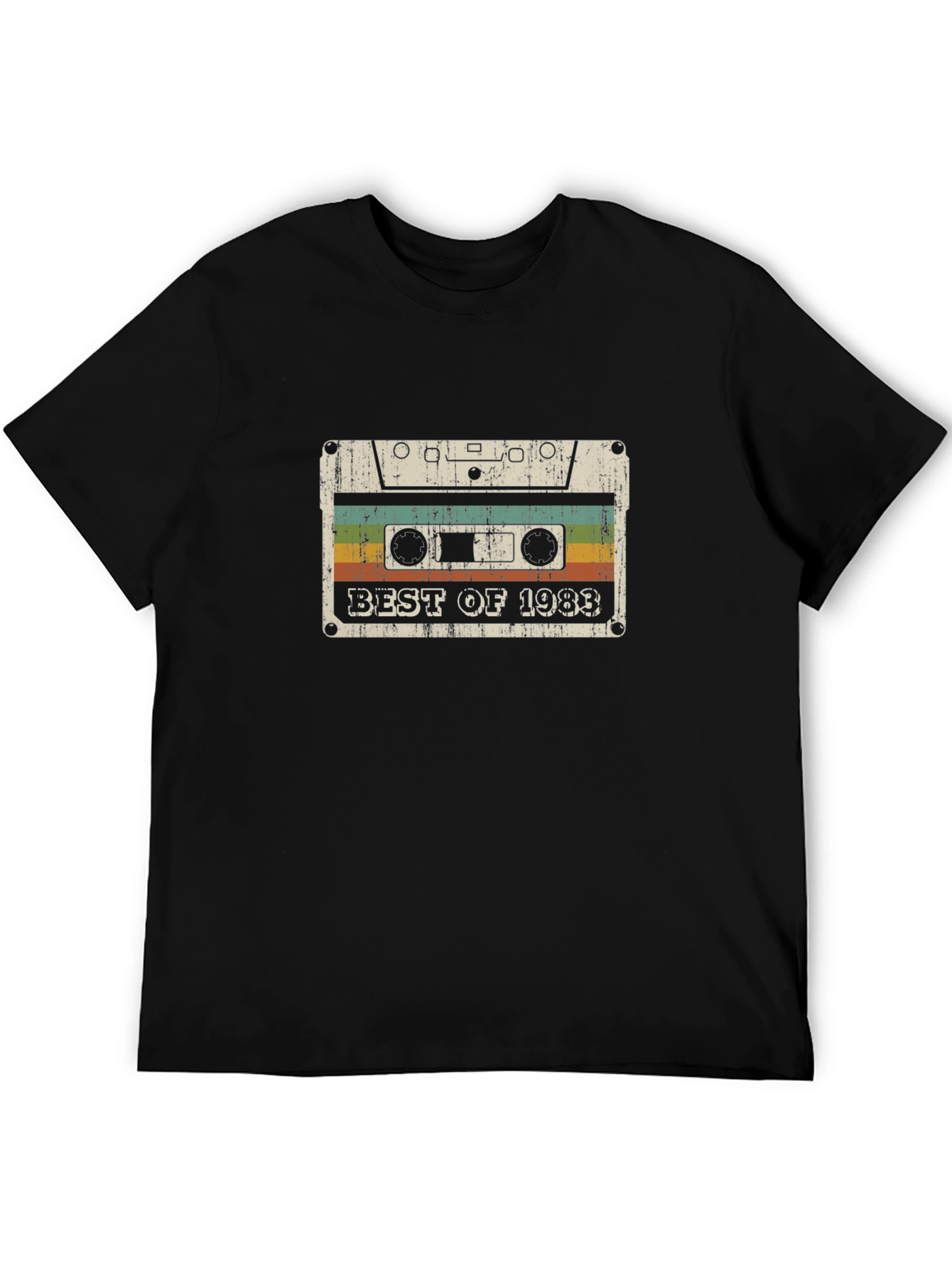 Best of 1983 Cassette Tape Graphic T-Shirt