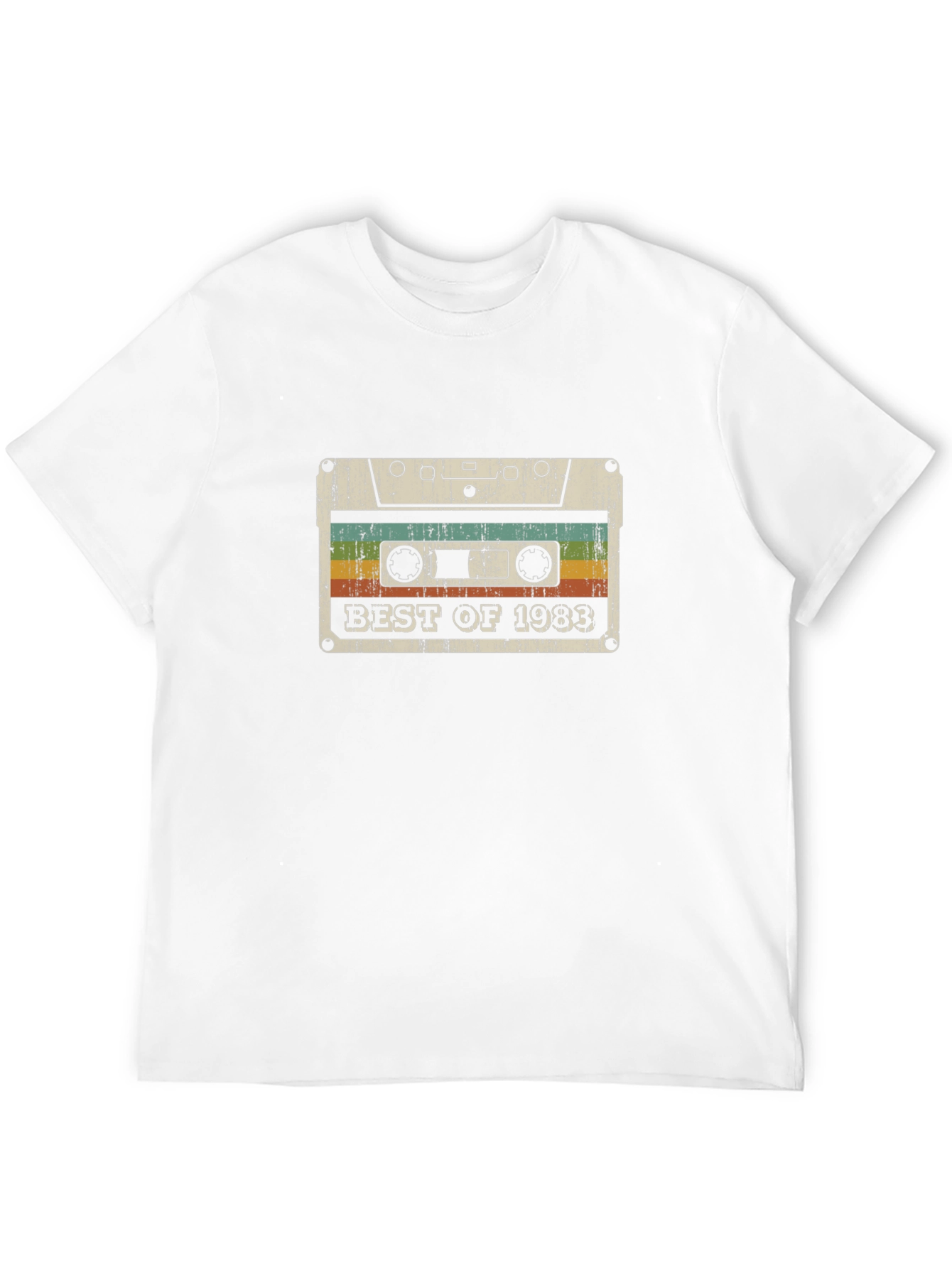 Best of 1983 Cassette Tape Graphic T-Shirt