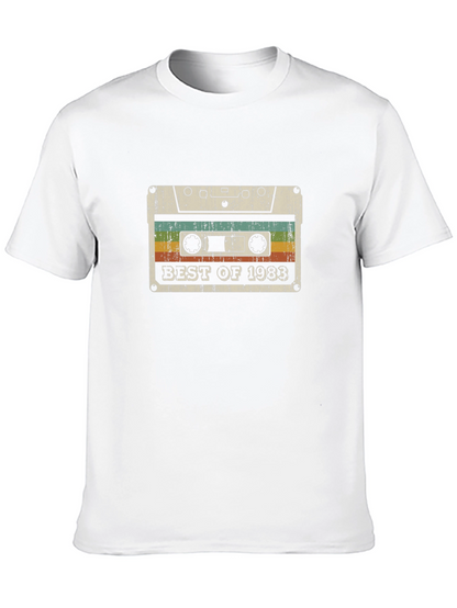 Best of 1983 Cassette Tape Graphic T-Shirt