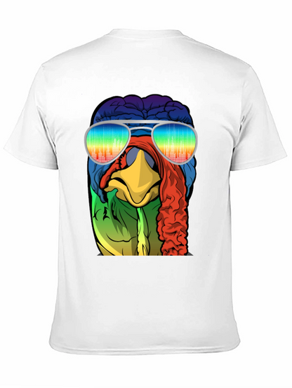 Cool Turkey Brain Rainbow Sunglasses T-Shirt
