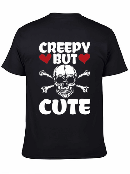 Creepy But Cute Skull & Crossbones Graphic Tee