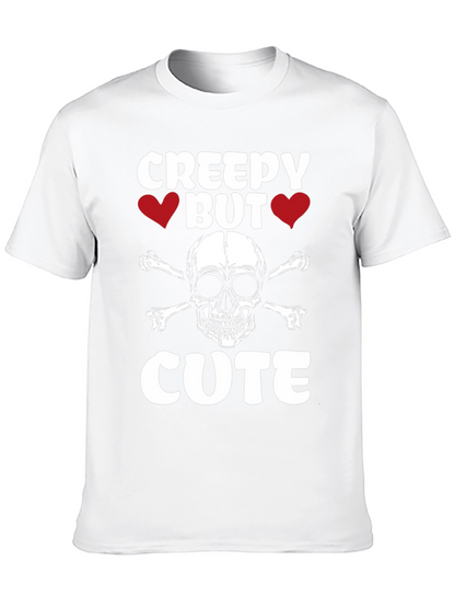 Creepy But Cute Skull & Crossbones Graphic Tee