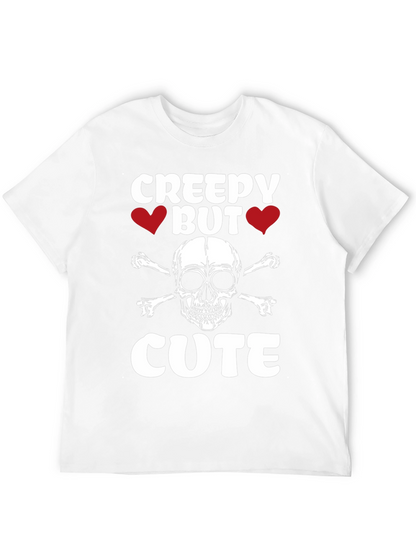 Creepy But Cute Skull & Crossbones Graphic Tee