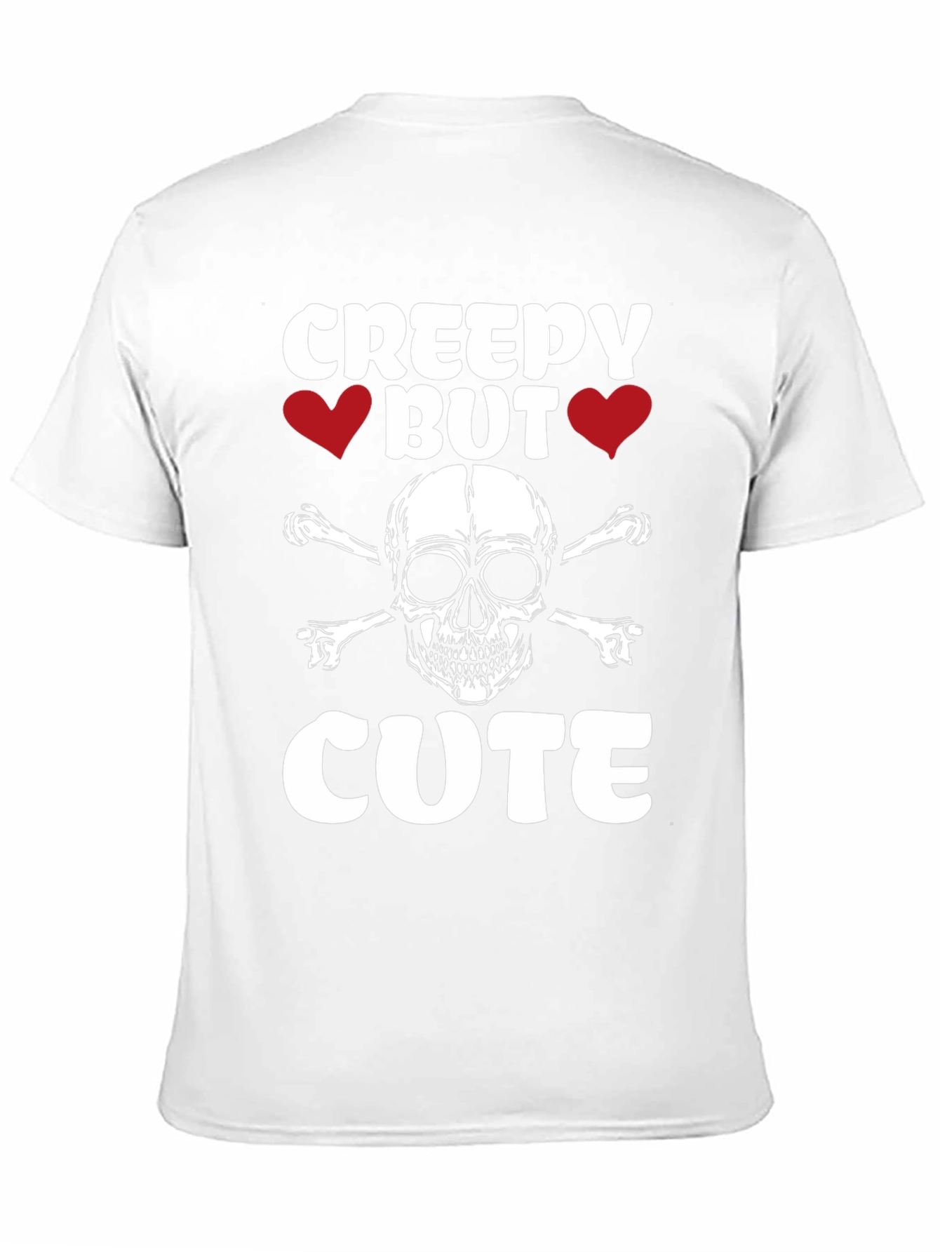 Creepy But Cute Skull & Crossbones Graphic Tee