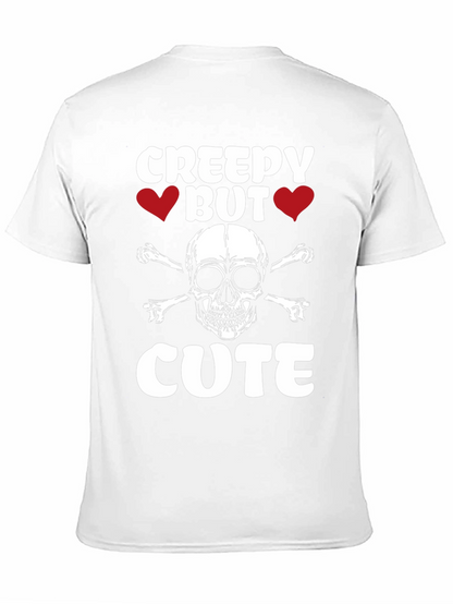 Creepy But Cute Skull & Crossbones Graphic Tee