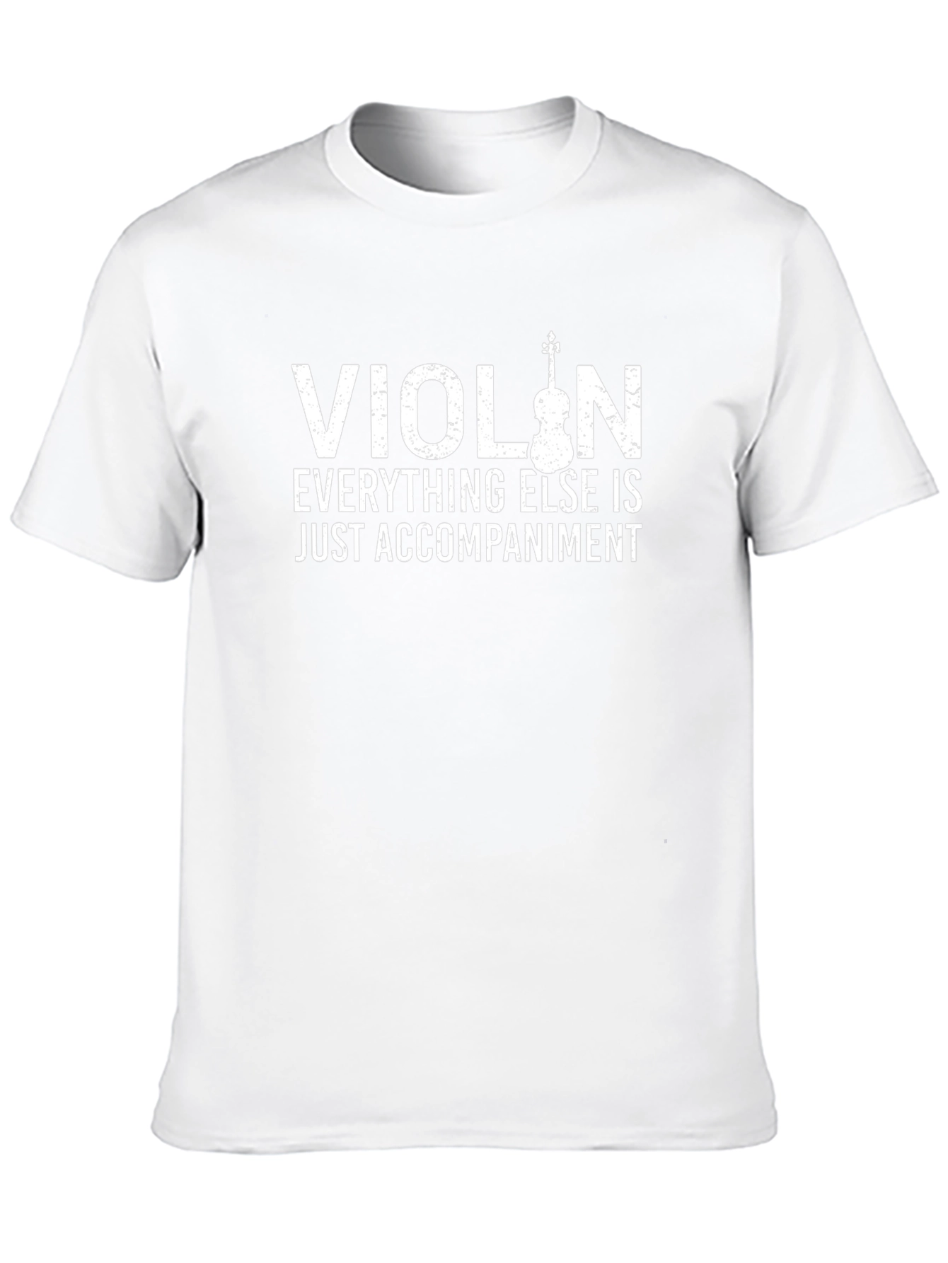 Violin Everything Else Accompaniment Black T-Shirt