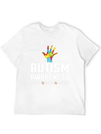 Autism Awareness T-Shirt - Support Educate Advocate