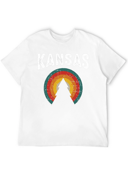 Kansas Retro Style Graphic Tee