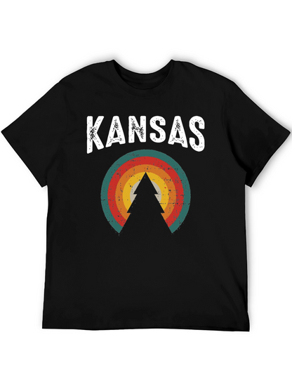 Kansas Retro Style Graphic Tee