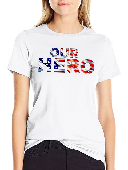 Our Hero Patriotic Graphic Tee