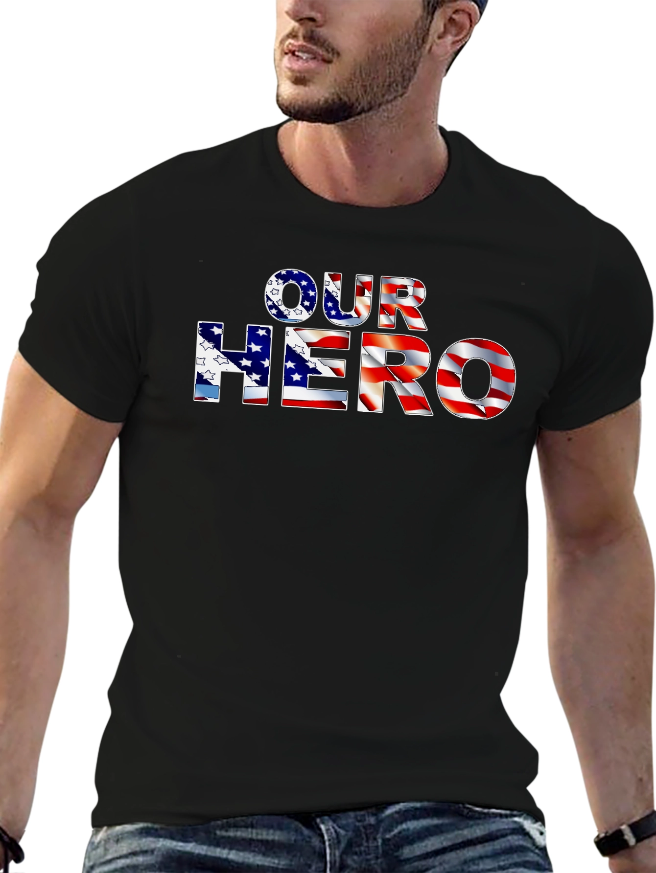 Our Hero Patriotic Graphic Tee