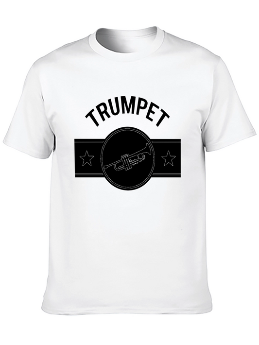 Trumpet Graphic Black T-Shirt