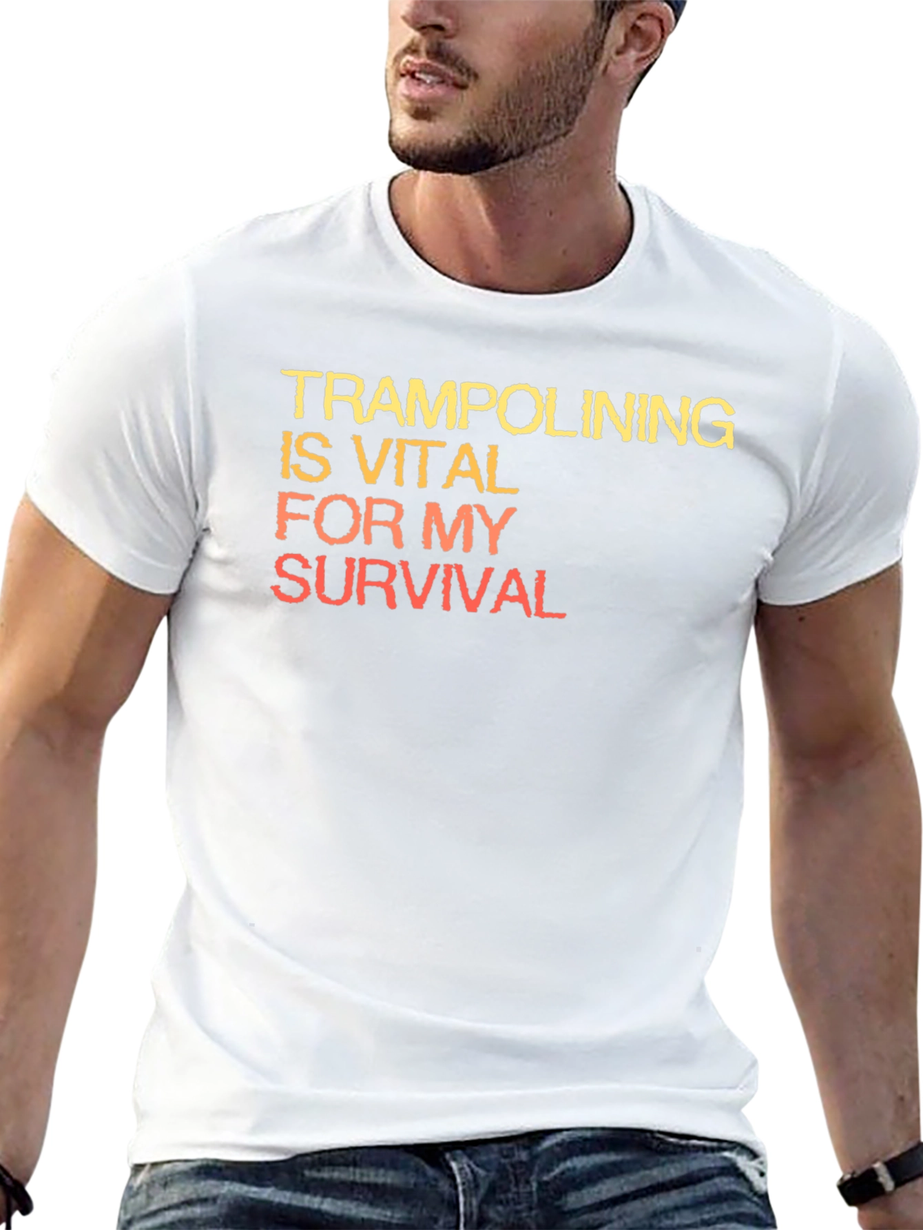 Trampolining Survival Tee