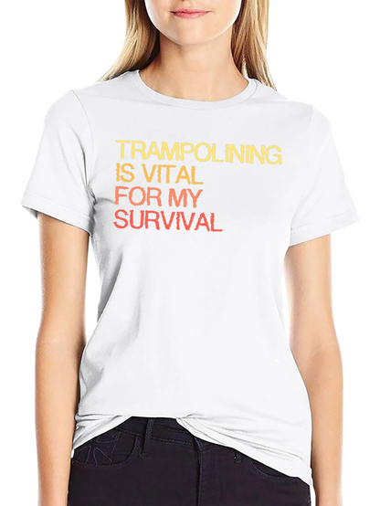 Trampolining Survival Tee