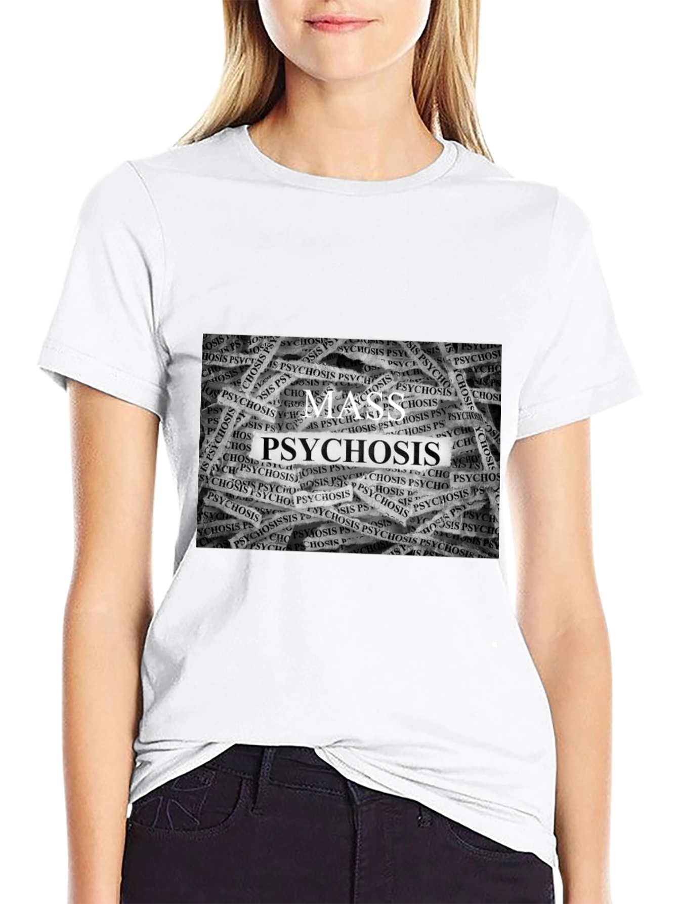 Mass Psychosis Graphic T-Shirt