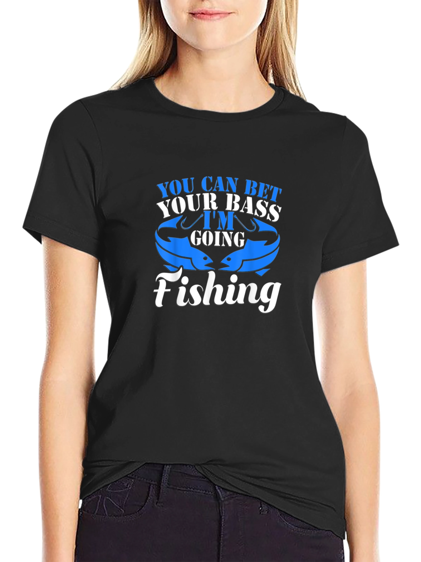 Bass Fishing Graphic T-Shirt