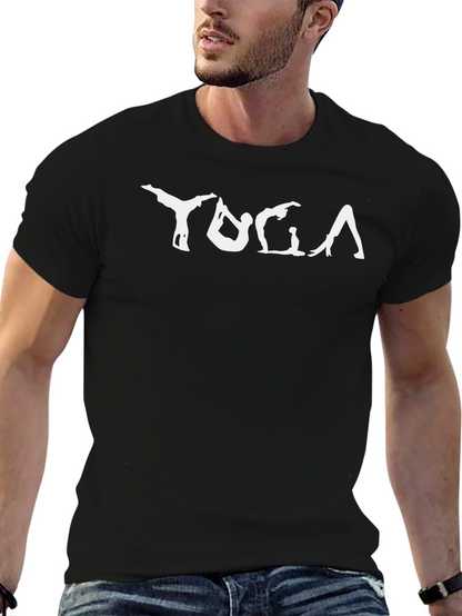 Yoga Silhouette Graphic T-Shirt