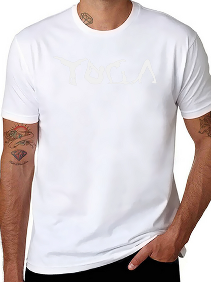 Yoga Silhouette Graphic T-Shirt