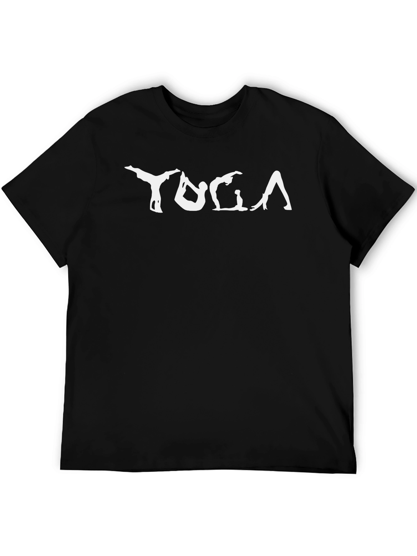 Yoga Silhouette Graphic T-Shirt