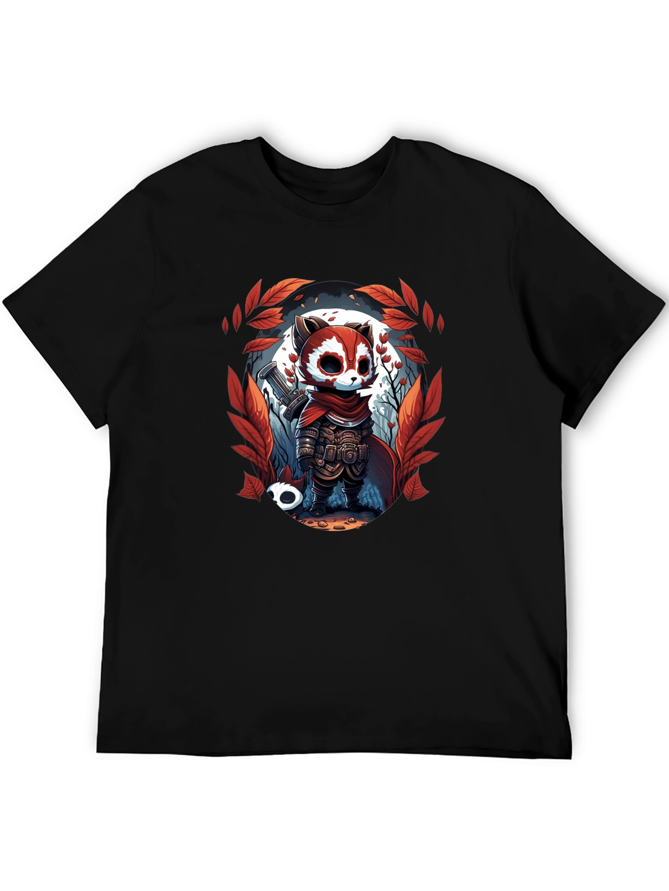 Raccoon Warrior T-Shirt - Unique Graphic Tee