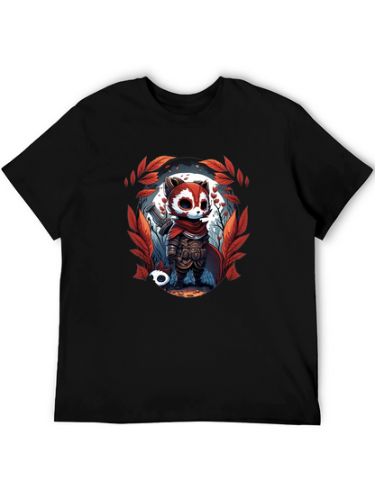 Raccoon Warrior T-Shirt - Unique Graphic Tee