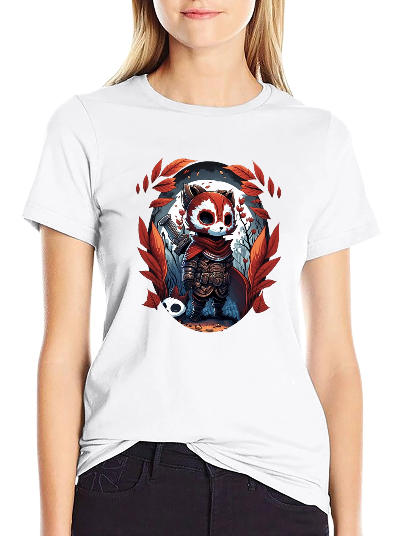 Raccoon Warrior T-Shirt - Unique Graphic Tee