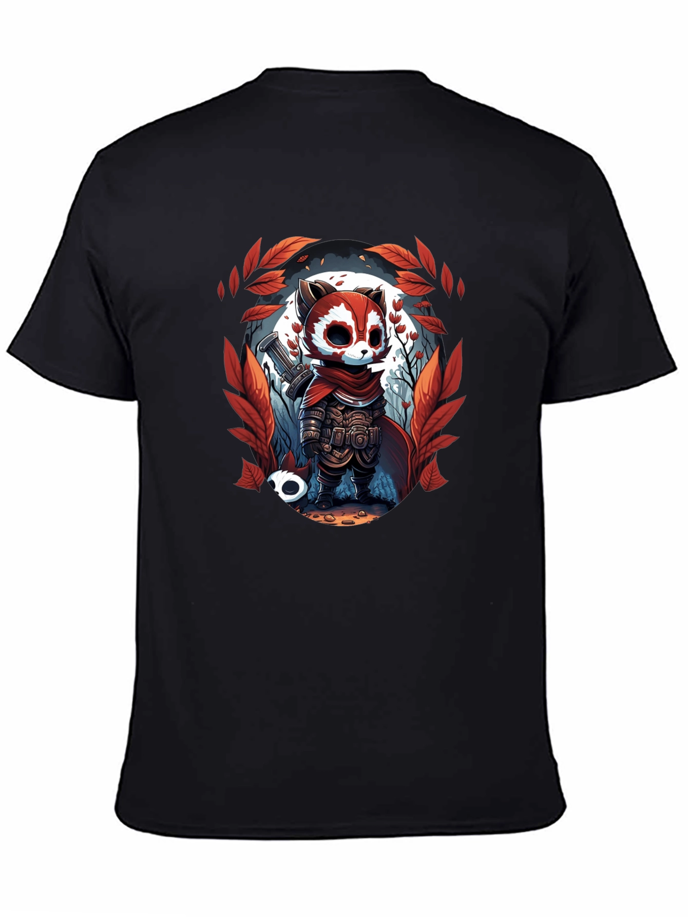 Raccoon Warrior T-Shirt - Unique Graphic Tee
