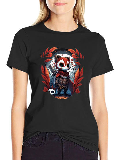 Raccoon Warrior T-Shirt - Unique Graphic Tee