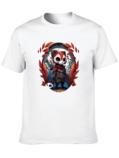 Raccoon Warrior T-Shirt - Unique Graphic Tee