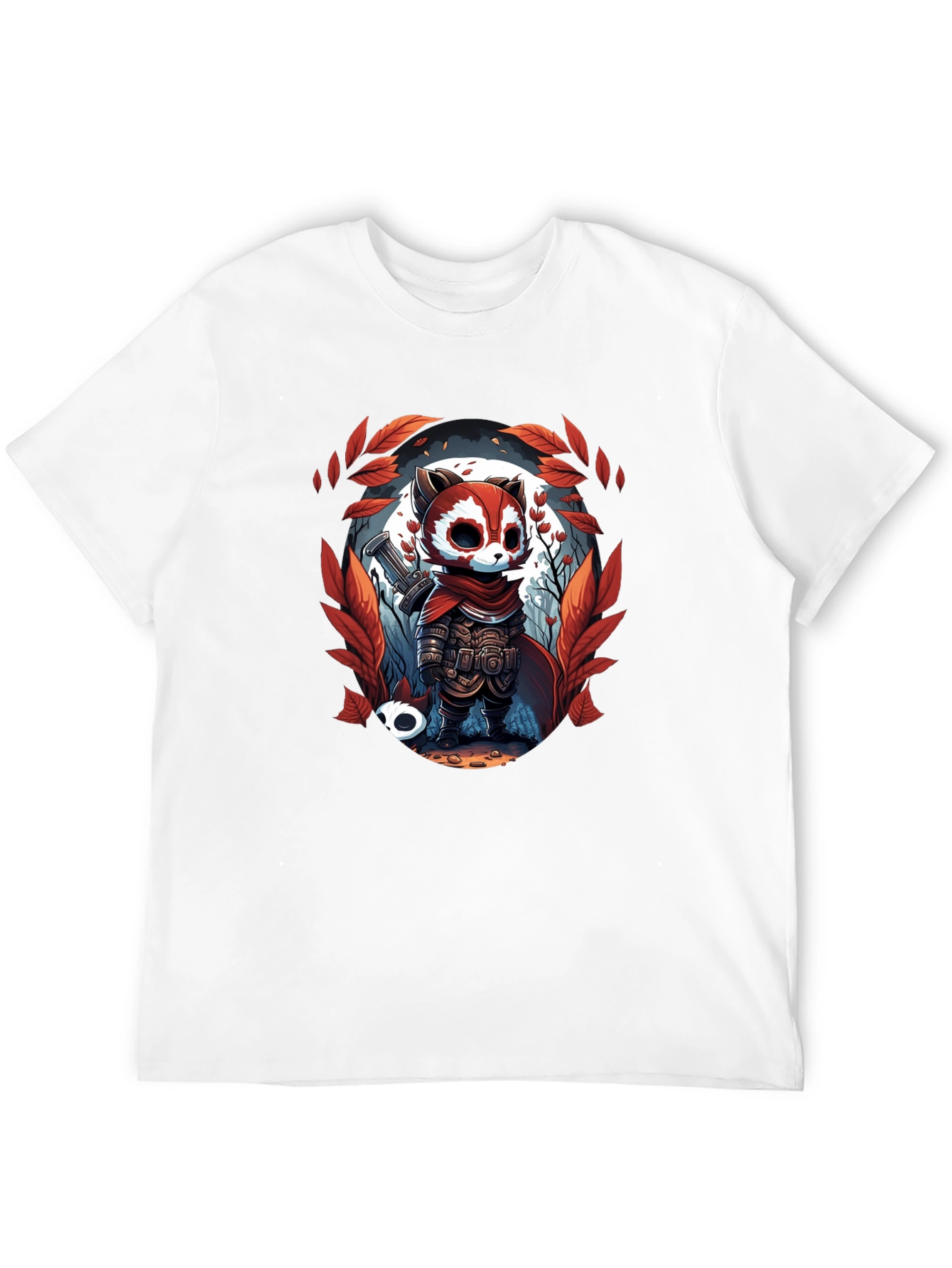 Raccoon Warrior T-Shirt - Unique Graphic Tee