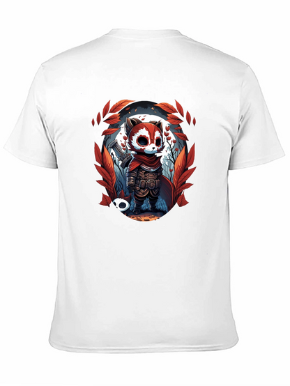 Raccoon Warrior T-Shirt - Unique Graphic Tee