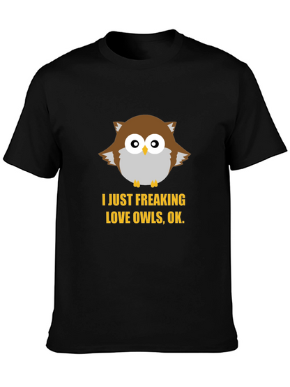 I Love Owls Graphic T-Shirt