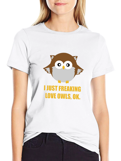 I Love Owls Graphic T-Shirt