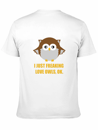 I Love Owls Graphic T-Shirt