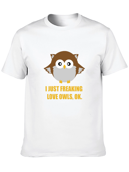 I Love Owls Graphic T-Shirt