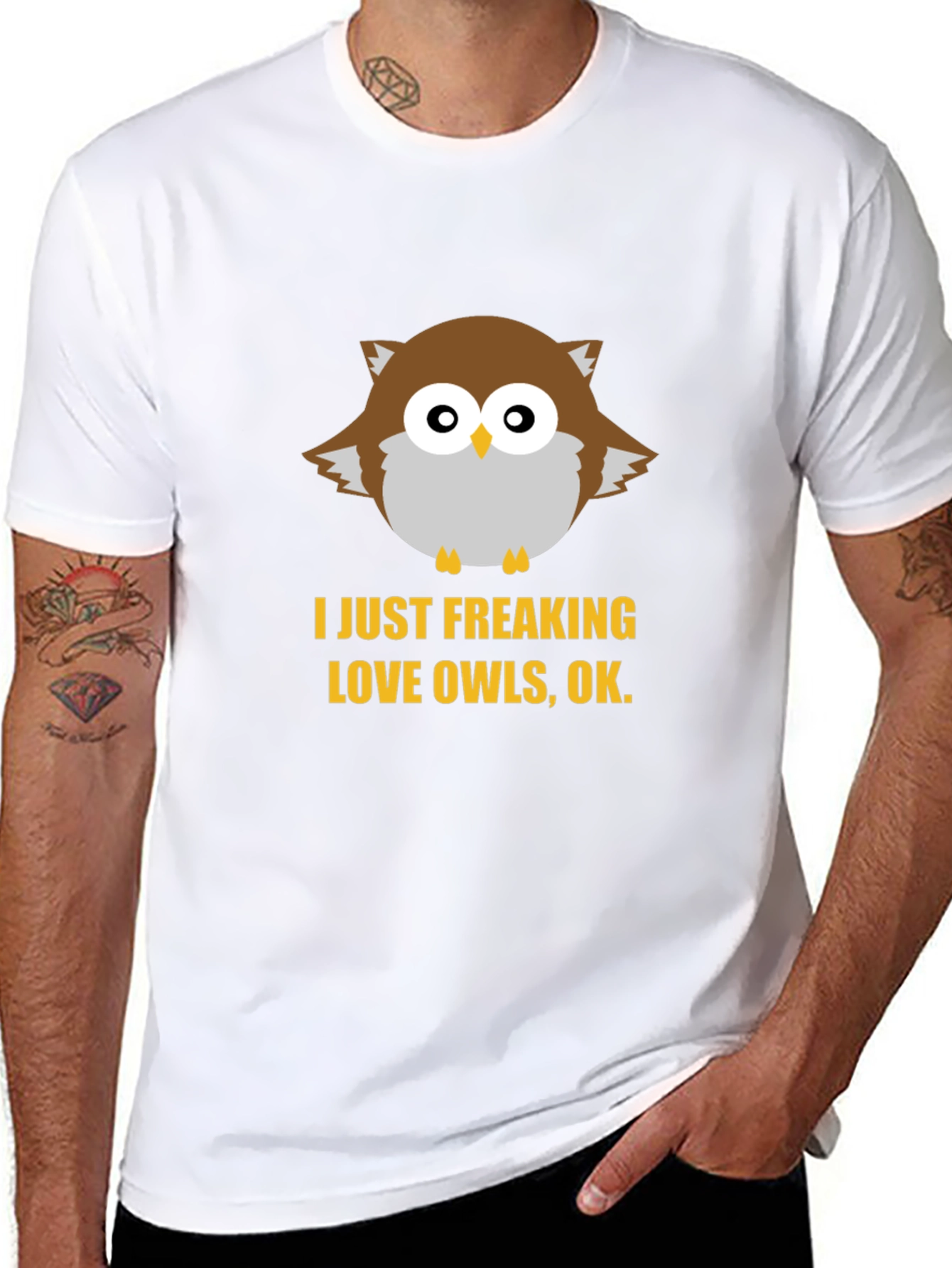 I Love Owls Graphic T-Shirt